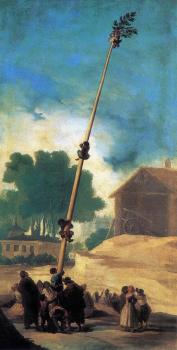Francisco De Goya : The Greasy Pole La Cucana